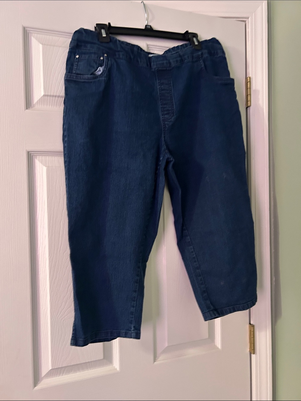 Blair Navy denim Jean capris
